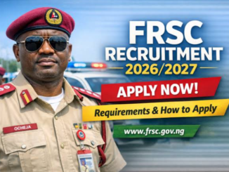 FRSC Recruitment 2026