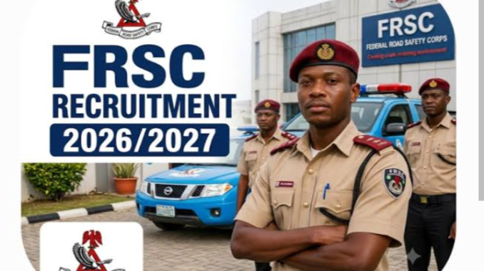 FRSC Recruitment 2026