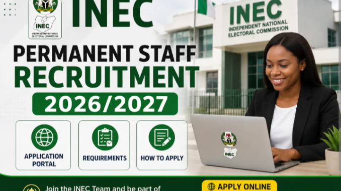 inec recruitment 2026